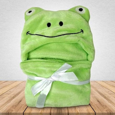 BRANDONN Ultra Soft Organic Premium Bathrobe Bath Gown For Babies Baby Bath Towel